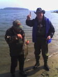 Jim gets first Northern Pike with Don Meissner - May, 2008
